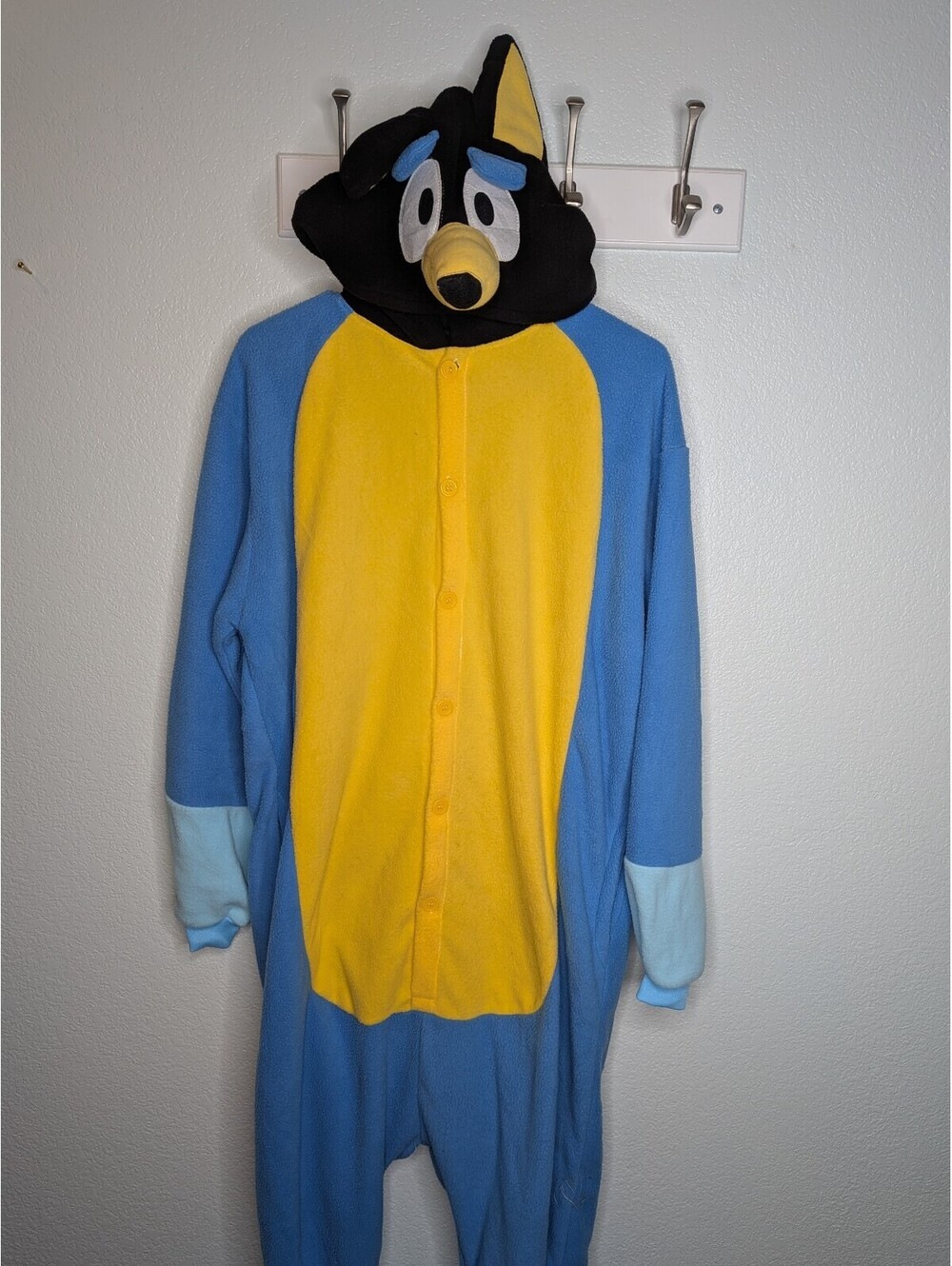 Bandit (Bluey & Bingo's dad) fleece adult onesie